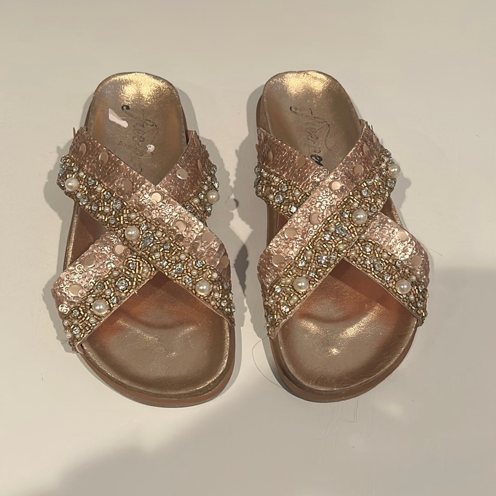 Free People Beaded Sandals - Final Markdown